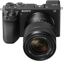 Sony Alpha a6700 Mirrorless Camera with 18-135mm Lens Bundle with 64GB SD Card, Pixel Cleaning Kit & More | Sony a6700