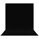 Westcott X-Drop Pro Wrinkle-Resistant Backdrop Sweep (Rich Black, 8 x 13')