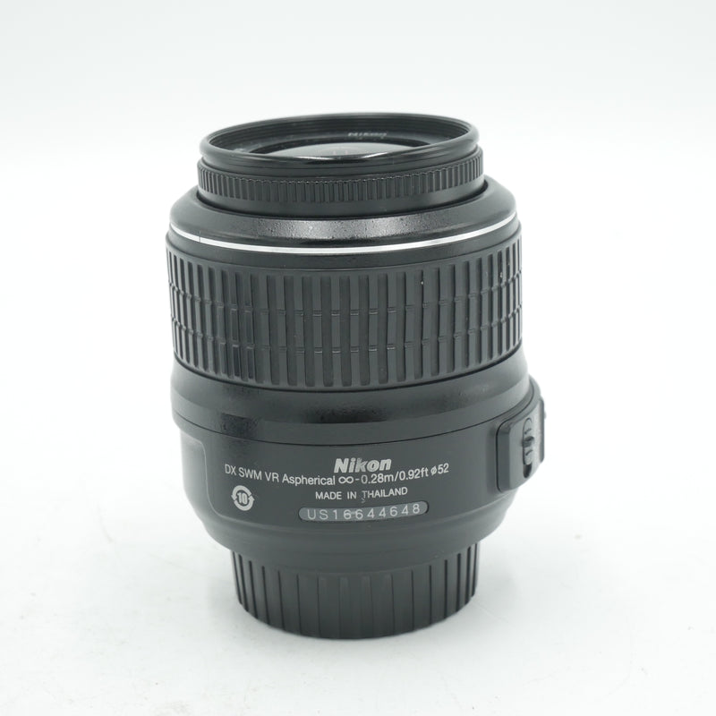 Nikon AF-S DX NIKKOR 18-55mm f/3.5-5.6G VR Lens *USED*