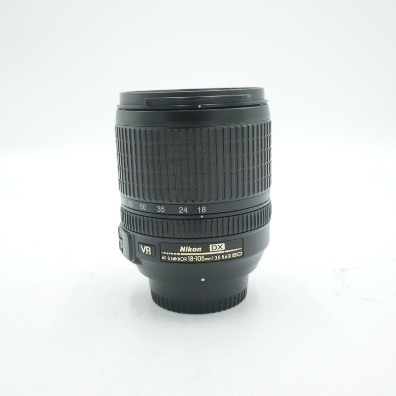 Nikon AF-S DX NIKKOR 18-105mm f/3.5-5.6G ED VR Lens *USED*