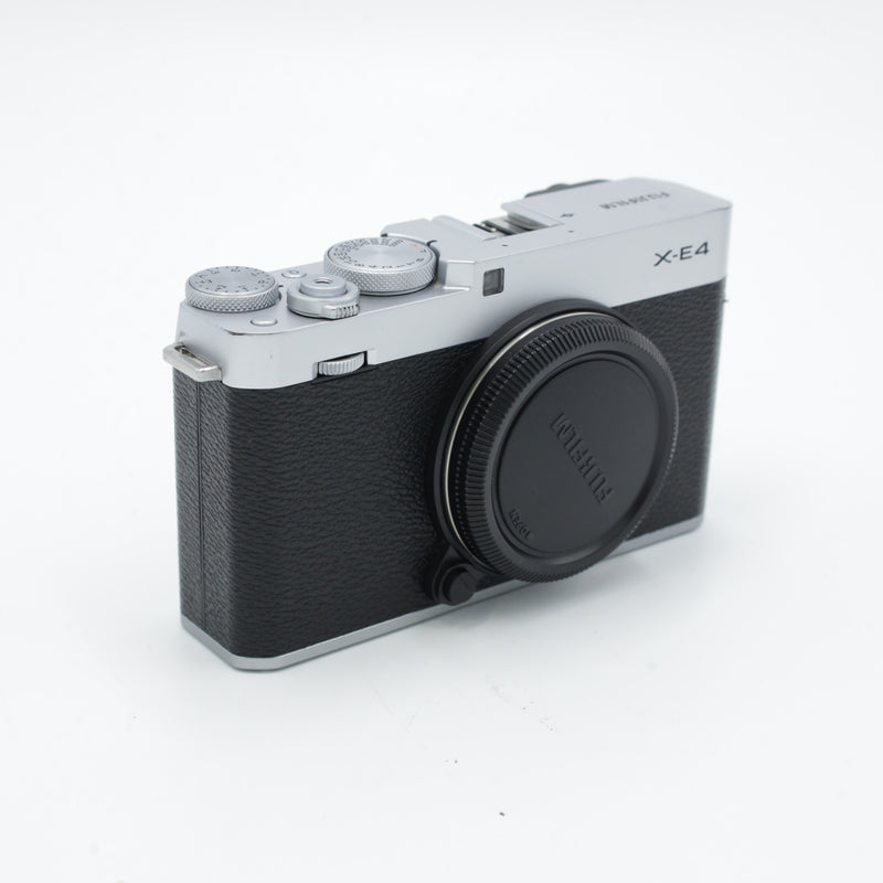 FUJIFILM X-E4 Mirrorless Camera (Silver) *USED*