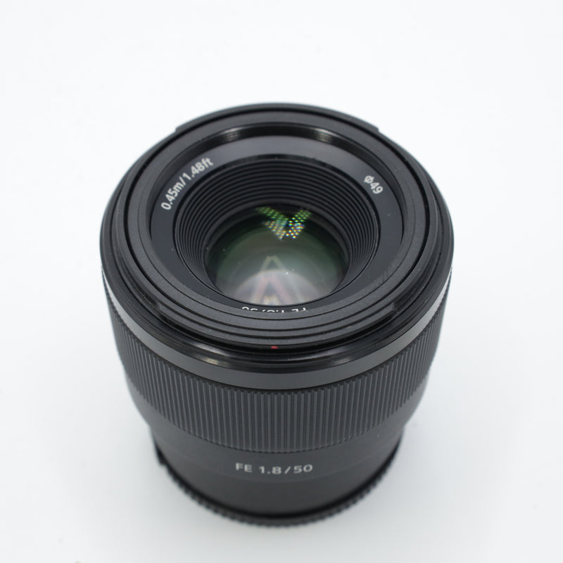 Sony FE 50mm f/1.8 Lens *USED*