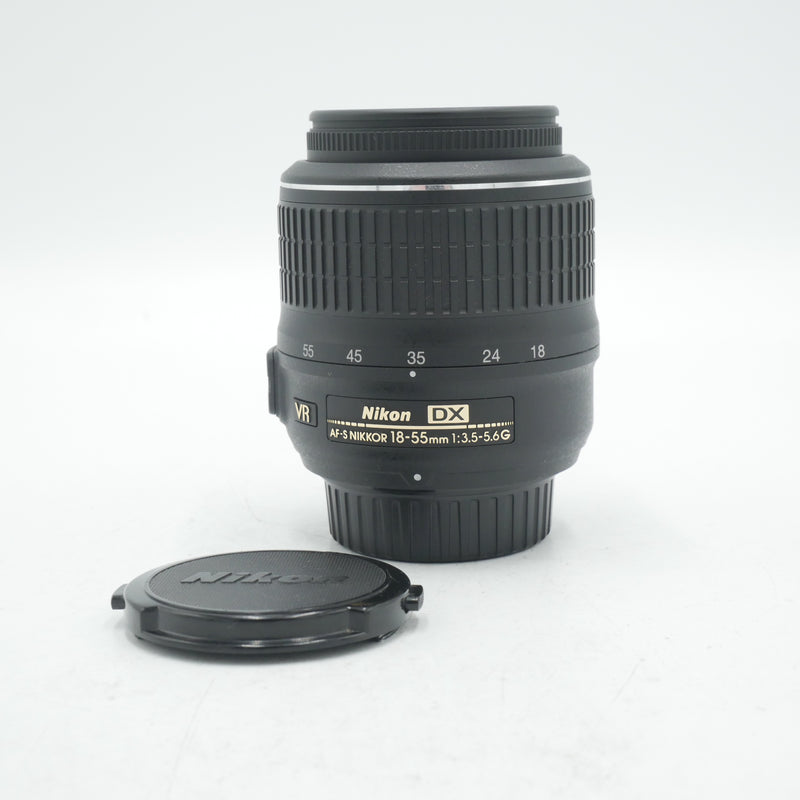 Nikon AF-S DX NIKKOR 18-55mm f/3.5-5.6G VR Lens *USED*