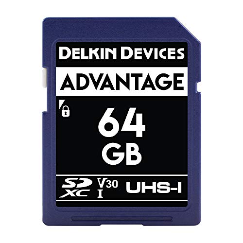 Delkin Devices 64GB Advantage UHS-I SDXC Memory Card