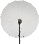Paul C Buff 64" White PLM Umbrella with White Front Diffusion Fabric and Black Outer Cover Bundle