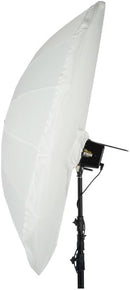Paul C Buff 64" White PLM Umbrella with White Front Diffusion Fabric and Black Outer Cover Bundle