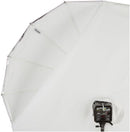 Paul C. Buff 86" Soft Silver PLM Umbrella with White Front Diffusion Fabric Package