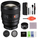 Sony FE 85mm f/1.4 GM II Lens Bundle with Additional Accessories