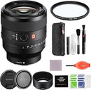 Sony FE 50mm f/1.4 GM Lens Bundle with 67mm Digital HD Filter, Cleaning Kit & More | Sony 50mm 1.4