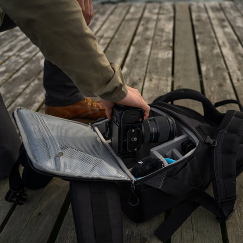 Promaster Jasper 2.0 Medium Rolltop Backpack (7.5 + 9 L Black)