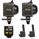 Paul C. Buff DigiBee Flash Strobe Monolight DB400 x 2 Units (Black) Bundle with Cybersync Trigger Transmitter 3 and Cybersync Transceiver x 2 Units