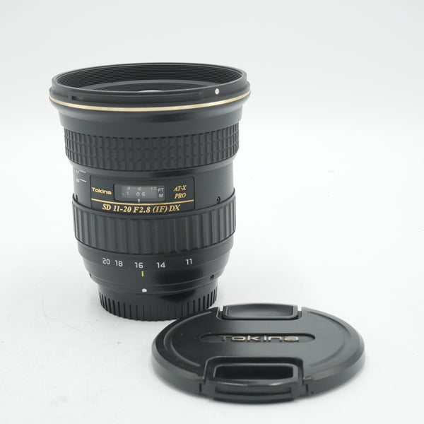 Tokina AT-X 11-20mm f/2.8 PRO DX Lens for Nikon F *USED*