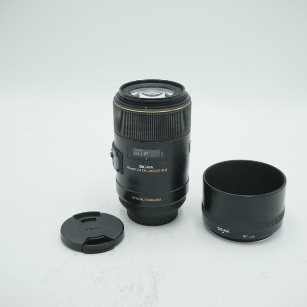 Sigma 105mm f/2.8 EX DG OS HSM Macro Lens for Canon EF *USED*