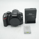 Nikon D3200 Digital SLR Camera Body (Black) *USED*