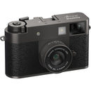 Fujifilm X Half Digital Camera (Charcoal Silver) Bundle with Advanced Accessories | Fuji X Half Camera