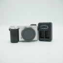 Sony Alpha a6300 Mirrorless Digital Camera (Body Only, Silver) *USED*
