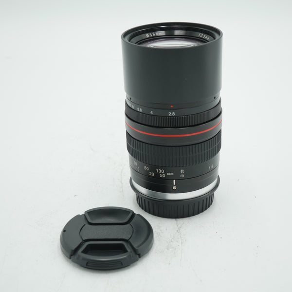 Lightdow 135mm f/2.8 FE UMC Full Frame Telephoto Lens for Canon *USED*
