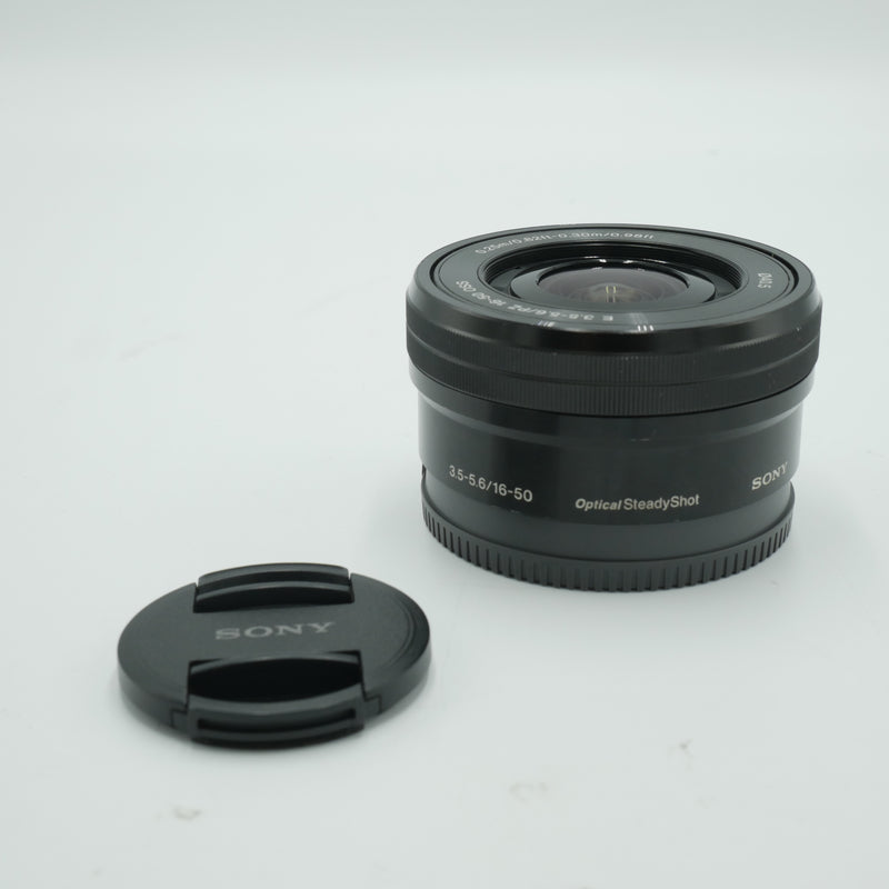 ソニー E PZ 16-50mm F3.5-5.6 OSS [SELP1650] : Sony E PZ 16-50mm f⁄3.5-5.6 OSS Lens - Silver