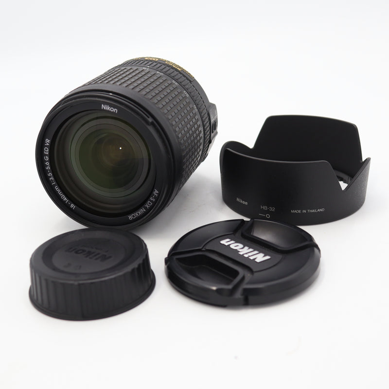 Nikon AF-S DX NIKKOR 18-140mm f/3.5-5.6G ED VR Lens *USED