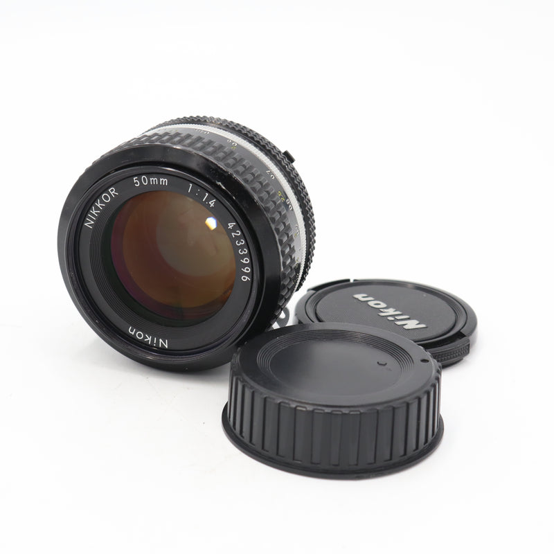 Nikon NIKKOR 50mm F/1.4 AIS Manual Focus Lens *USED*