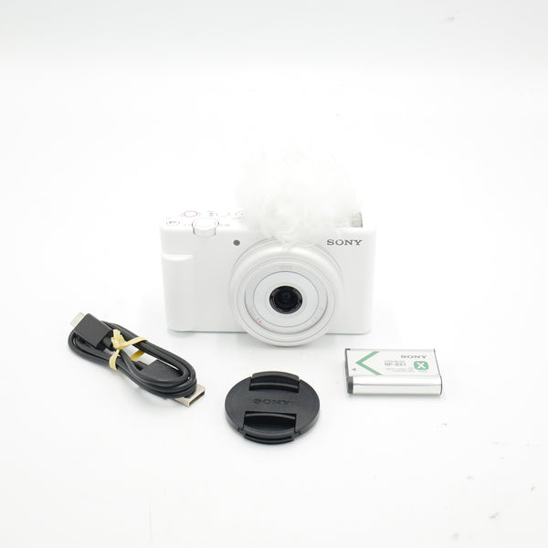 Sony ZV-1F Vlogging Camera (White) *USED*