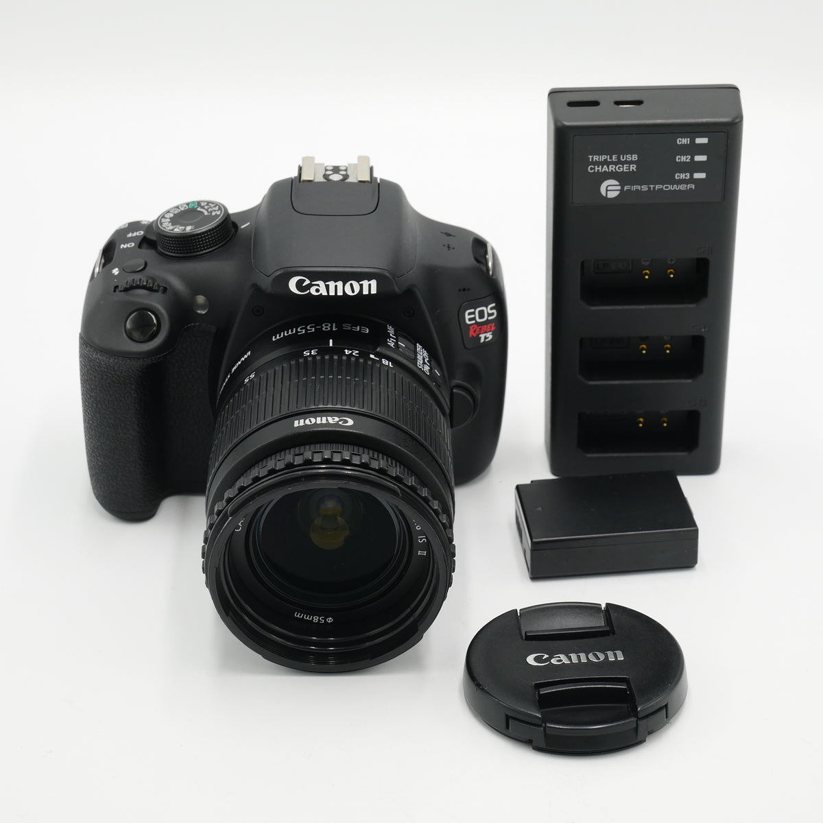 Canon Rebel T5 SLR カメラ Amazon.com : Canon EOS Rebel T5 Digital SLR Camera with EF-S