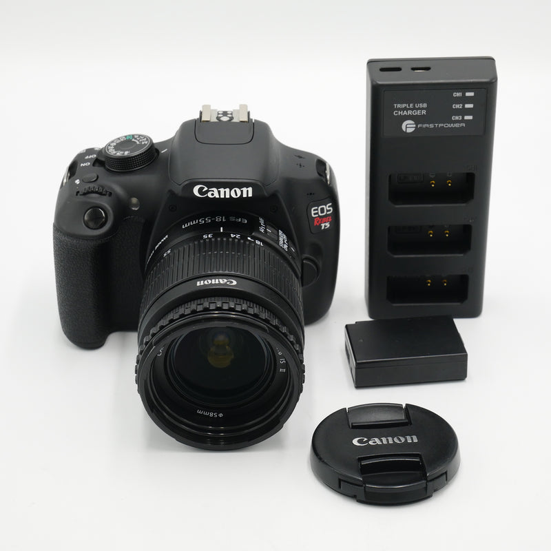 Canon EOS Rebel T5 DSLR Camera with 18-55mm Lens *USED*