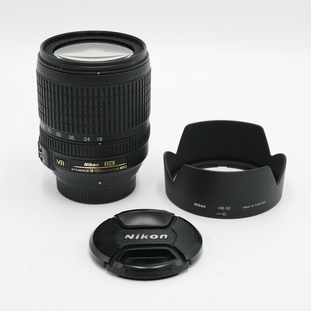 Nikon AF-S DX NIKKOR 18-105mm f/3.5-5.6G ED VR Lens *USED*