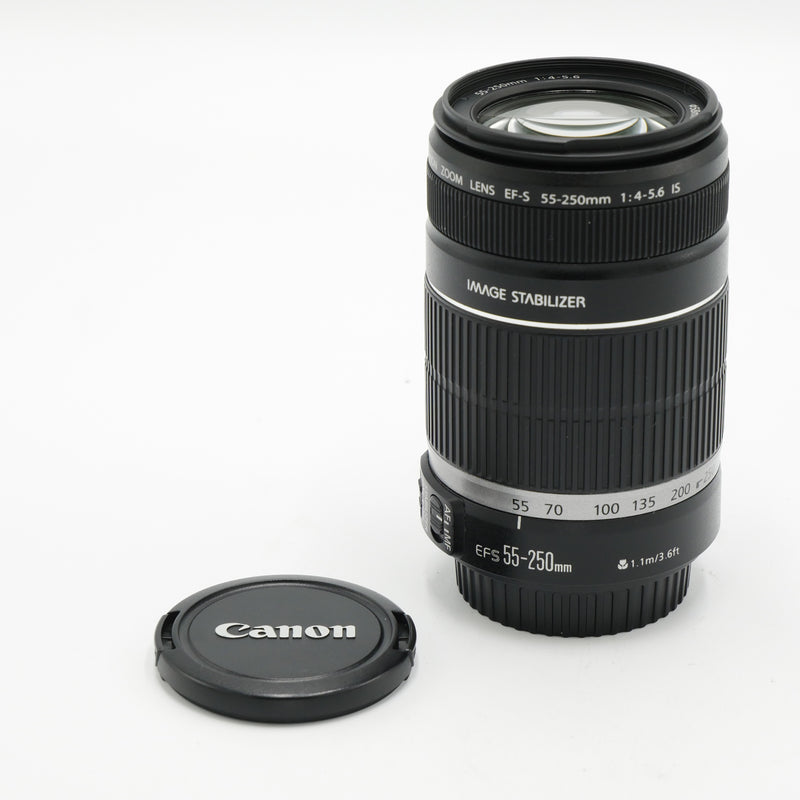 Canon EF-S 55-250mm f/4-5.6 IS Lens *USED*