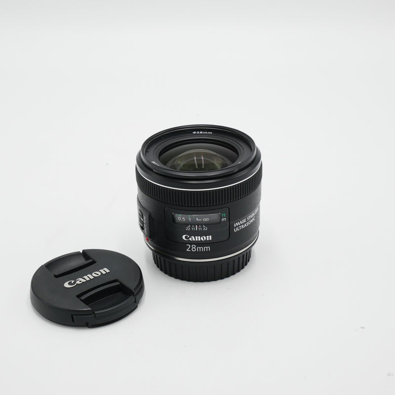 Canon EF 28mm f/2.8 IS USM Lens *USED*