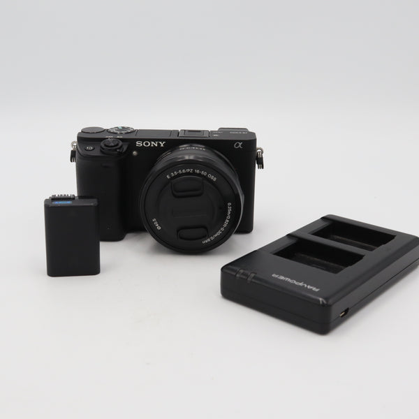 Sony Alpha a6300 Mirrorless Digital Camera with 16-50mm Lens *USED*