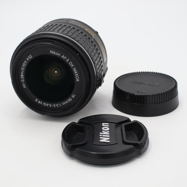 Nikon AF-S DX Zoom-NIKKOR 18-55mm f/3.5-5.6G ED II Lens *USED*