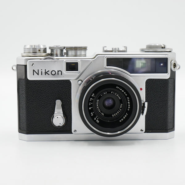 Nikon SP 35mm Rangefinder Camera w/ W-NIKKOR 2.8cm f/3.5 Lens *USED*