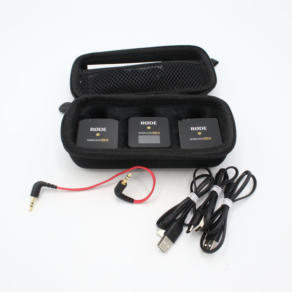 RØDE Wireless GO II 2-Person Compact Digital Wireless Microphone System *USED*