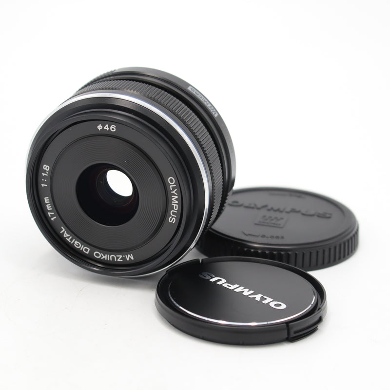 Olympus M.Zuiko Digital 17mm f/1.8 Lens (Black) *USED*