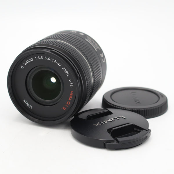 Panasonic Lumix G Vario 14‑42mm f/3.5‑5.6 ASPH. Mega O.I.S. Lens *USED*