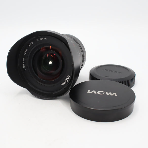Venus Optics Laowa 12 mm f/2.8 Zero‑D Lens (Canon EF) *USED*