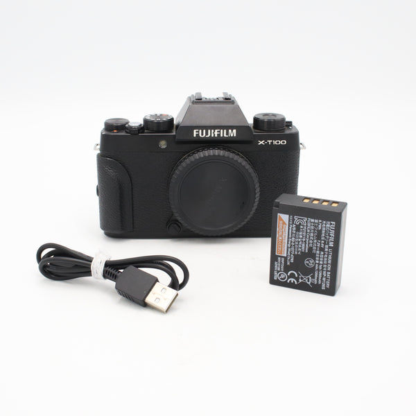 FUJIFILM X-T100 Mirrorless Digital Camera Body *USED*
