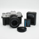 FUJIFILM X-T30 II Mirrorless Camera w/ 15-45mm Lens (Silver) *USED*