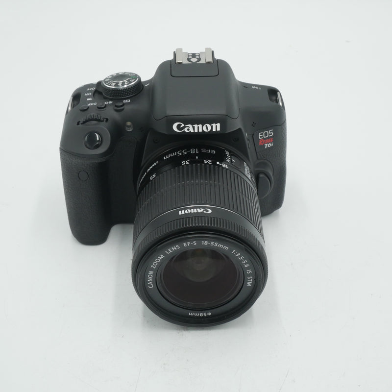 Canon EOS Rebel T6i DSLR Camera with 18-55mm Lens *USED*