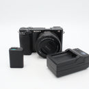 Sony a6100 Mirrorless Camera with 16-50mm Lens *USED*