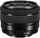 FUJIFILM XC 15-45mm f/3.5-5.6 OIS PZ Lens (Black)