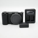 Sony Alpha ZV-E10 Mirrorless Camera (Body Only) - Black *USED*