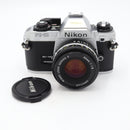Nikon FG-20 35mm Film Camera with 50mm Lens *USED*