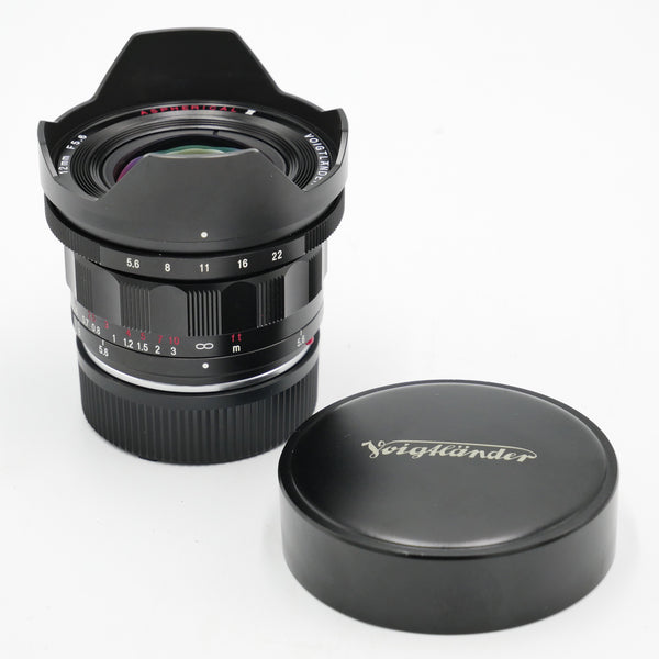 Voigtlander 12mm f/5.6 Ultra Wide-Heliar III Asph. Lens for Leica M *U
