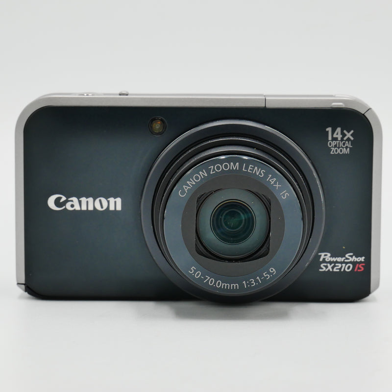 Canon Powershot SX210 IS Digital Camera (Black) *USED*