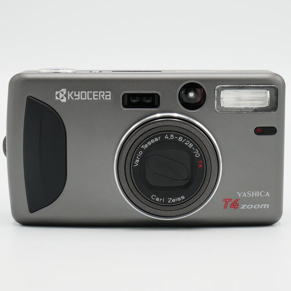 KYOCERA YASHICA T4 カールツァイス コンパクトフィルムカメラ YASHICA T4 コンパクトフィルムカメラ The Camera That Changed Analog