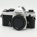 Nikon FE 35mm SLR Film Camera (Chrome) *USED*