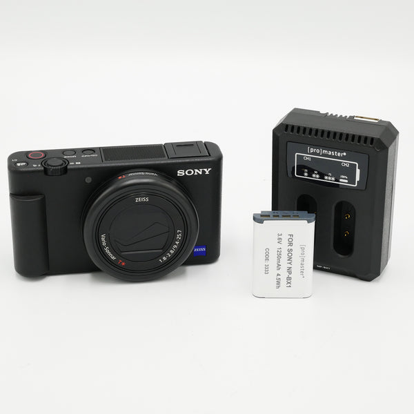 【中古】SONY ZV-1 コンパクトカメラ ブラック 中古】ソニー VLOGCAM ZV-1 B ブラック｜｜カメラのキタムラネットショップ