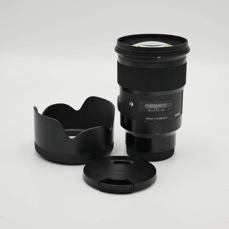 Sigma 50mm f/1.4 DG HSM Art Lens for Sony E *USED*